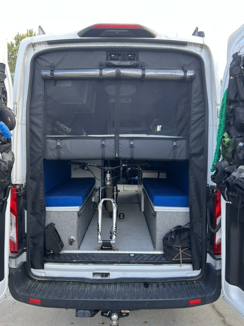 Class B Rv Rear Screen RV Bug Screens | Insect Screens for Vans | The Bug Wall